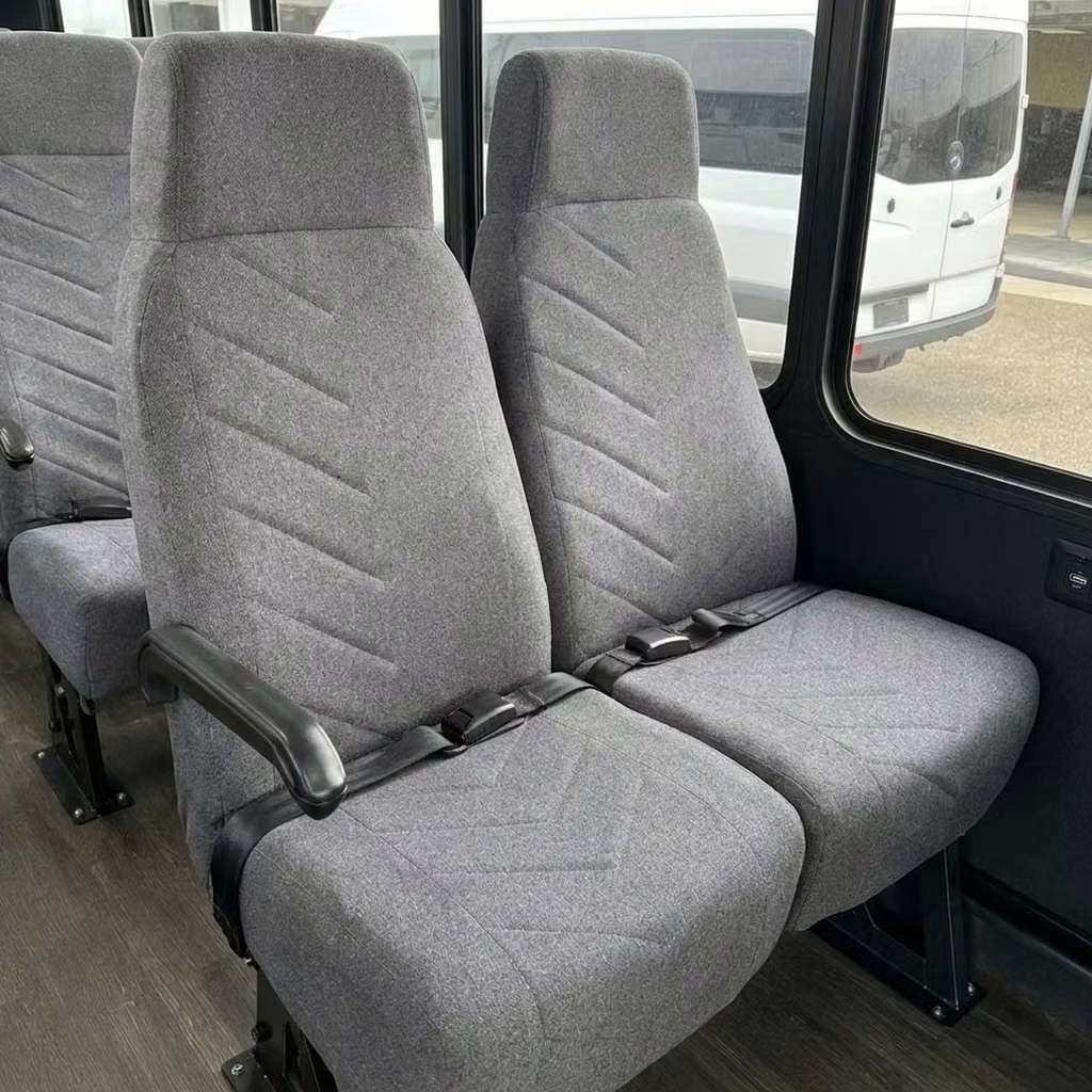peachtree city 18 passenger minibus high back seats