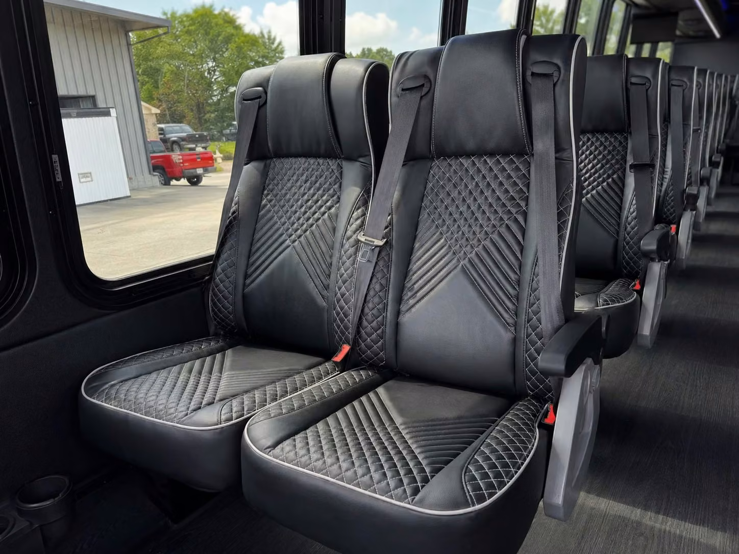 peachtree city charter bus interior 1