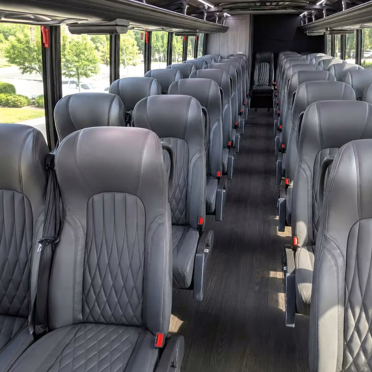 peachtree city minibus interior 1