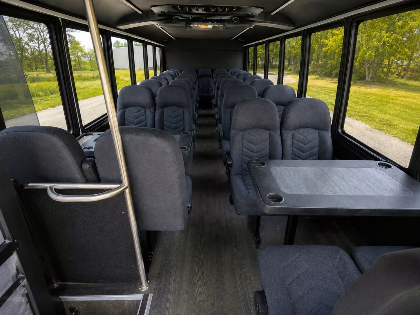 peachtree city minibus interior 3